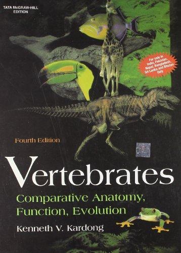 Book Vertebrates: Comparative Anatomy, Function, Evolution 4th Edition free