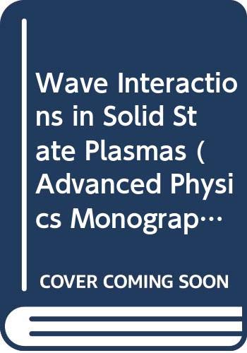 Book Wave Interactions in Solid State Plasmas free