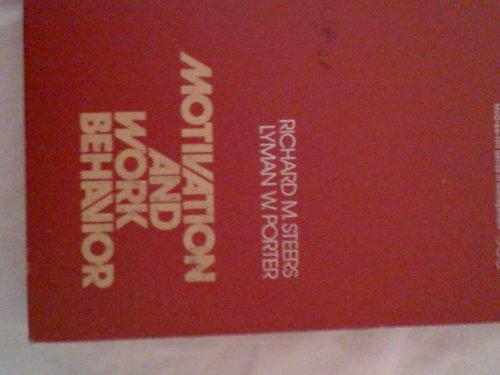 Book Motivation and work behavior (McGraw-Hill series in management) free