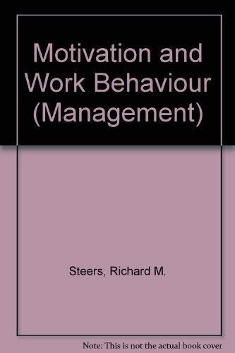Book Motivation and Work Behavior (McGraw-Hill Series in Marketing) free