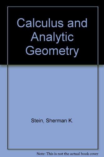 Book Calculus and analytic geometry free
