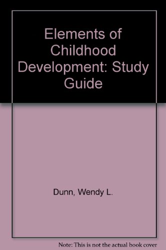 Book Elements of Childhood Development free