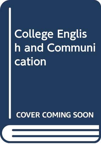 Book College English And Communication free