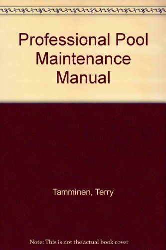 Book The Professional Pool Maintenance Manual free