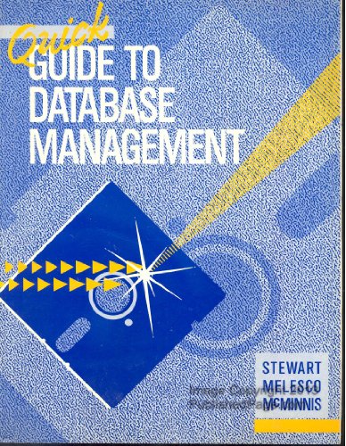 Book Quick Guide to Database Management free