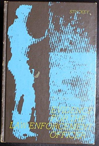 Book Evidence For The Law Enforcement Officer free