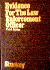 Book Evidence for the Law Enforcement Officer free