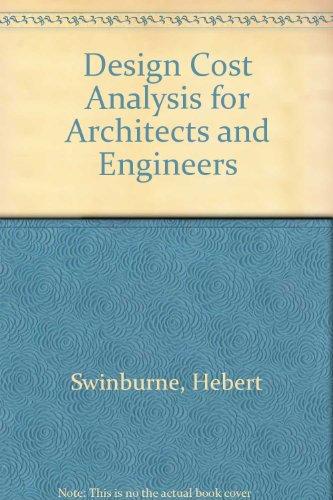 Book Design cost analysis for architects and engineers free