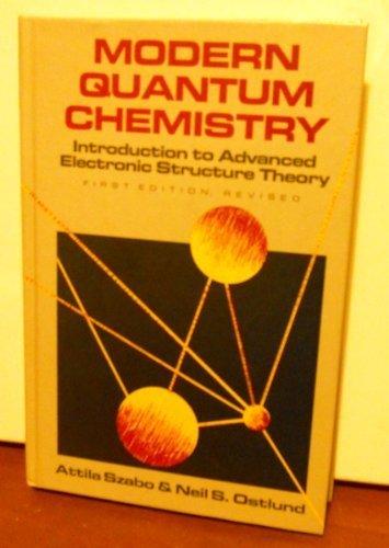 Book Modern Quantum Chemistry: Introduction to Advanced Electronic Structure Theory free