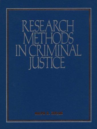Book Research Methods in Criminal Justice: Exploring Alternate Pathways free