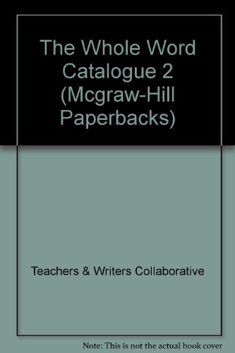Book The Whole Word Catalogue 2 (mcgraw-hill Paperbacks) free