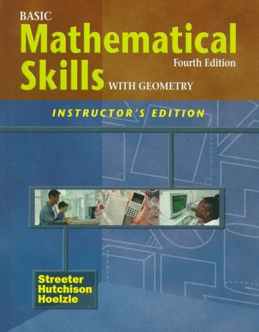 Book Basic Mathematical Skills With Geometry: Instructor's Edition free