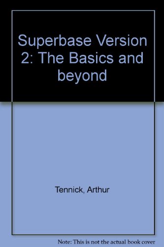Book Superbase Version 2: The Basics and Beyond free