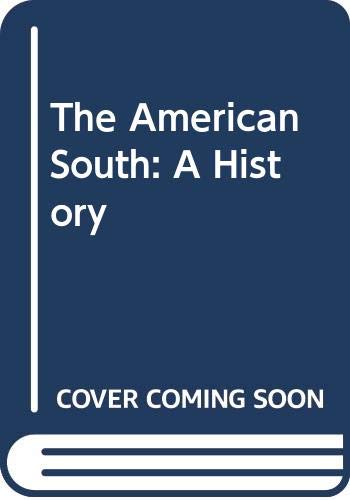 Book The American South: A History Vol. I free
