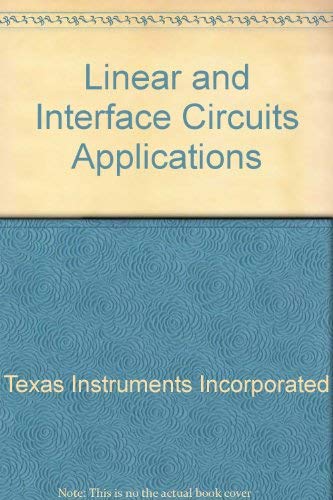 Book Linear And Interface Circuits Applications free