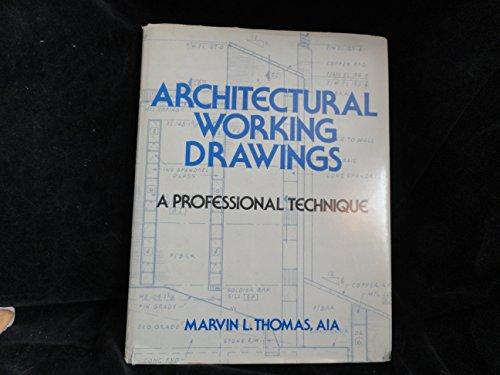 Book Architectural Working Drawings: A Professional Technique free