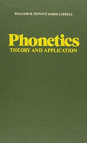 Book Phonetics : Theory and Application free
