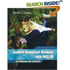 Book Applied Numerical Methods with MATLAB for Engineers and Scientists free