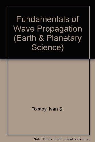 Book Wave Propagation (International Series in the Earth & Planetary Science) free