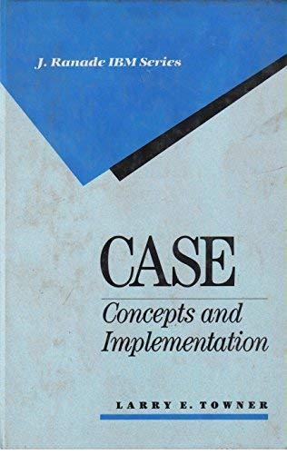 Book Case: Concepts And Implementation (j Ranade Ibm Series) free