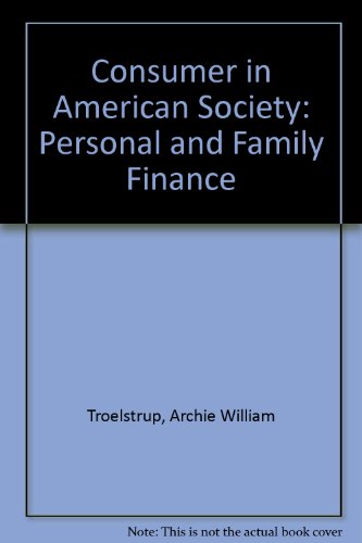 Book The Consumer in American Society; Personal and Family Finance free