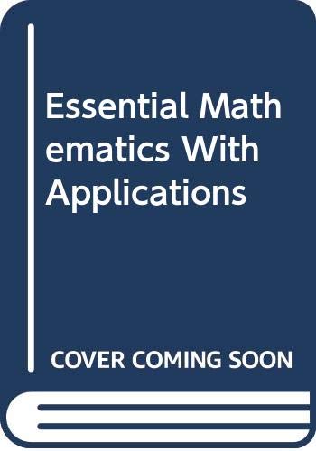 Book Essential Mathematics With Applications free