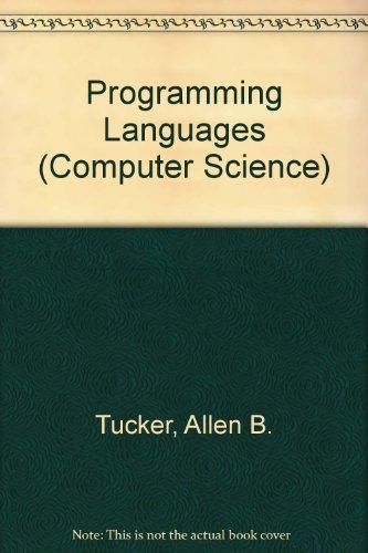 Book Programming Languages (McGraw-Hill Series in Modern Structures) free