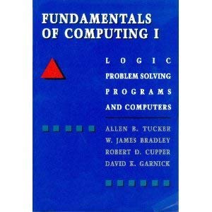 Book Fundamentals of Computing: Logic Problem Solving Programs and Computers (McGraw-Hill computer science series) free