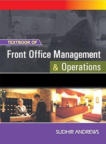 Book Textbook of Front Office Management and Operations free