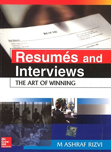 Book RESUMES & INTERVIEWS [Paperback] Ashraf Rizvi free