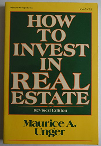 Book How to Invest in Real Estate: With CD (McGraw-Hill Paperbacks) free