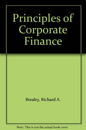 Book Principles of Corporate Finance free