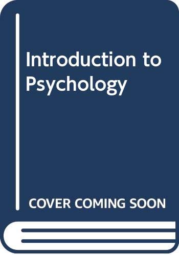 Book Introduction to Psychology free