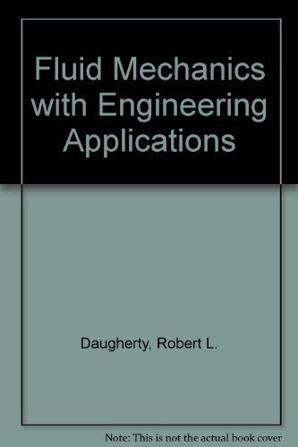 Book Fluid Mechanics With Engineering Applications free