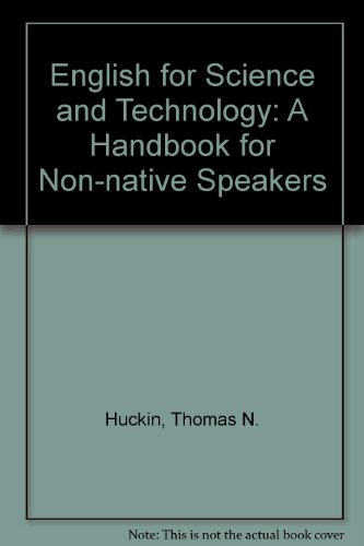 Book English For Science & Technolo free