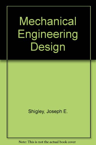 Book Mechanical Engineering Design free