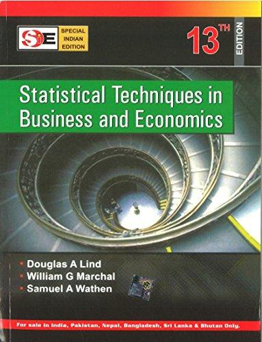 Book Statistical Techniques in Business and Economics - 13th Edition free