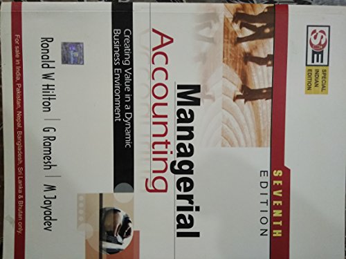 Book Managerial Accounting (Special Indian Edition) free
