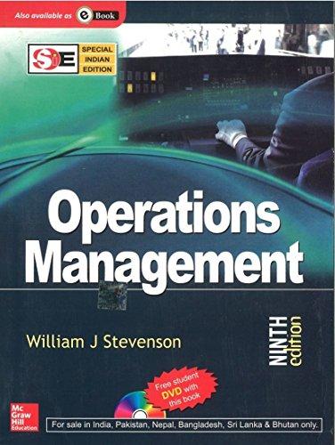 Book Operations Management With Student DVD (Special Indian Edition) free