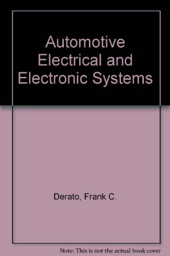Book Automotive Electrical and Electronic Systems: Plus Shop Manual free