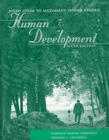 Book Study Guide to Accompany Vander Zanden Human Development free