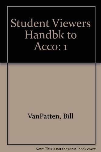 Book Student Viewers Handbk to Acco free