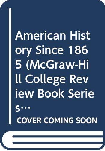 Book American History Since 1865 (McGraw-Hill College Review Book Series) free
