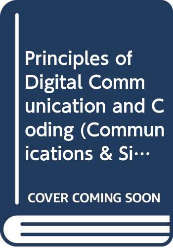 Book Principles of Digital Communication and Coding (Communications and information theory) free