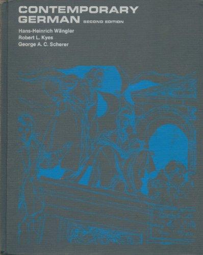 Book Contemporary German free
