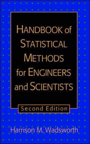 Book The Handbook of Statistical Methods for Engineers and Scientists free