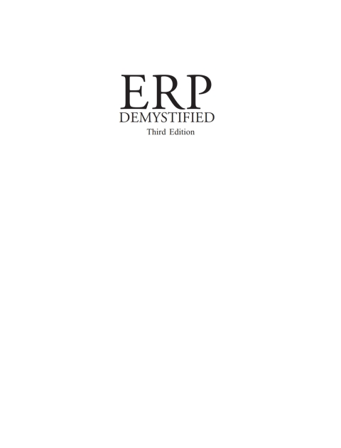 Book Enterprise Resource Planning free