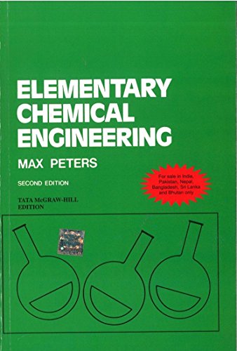 Book Elementary Chemical Engineering 2Nd Edition free