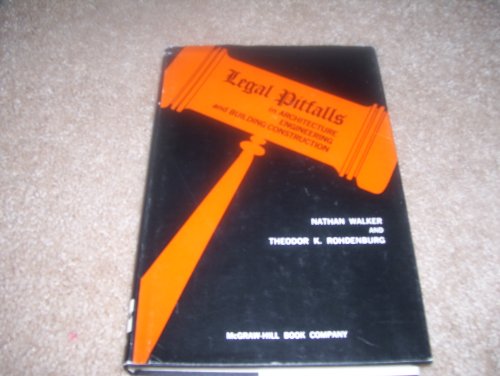 Book Legal Pitfalls In Architecture, Engineering, And Building Construction free