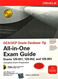 Book OCA/OCP Oracle Database 11g All­in­One Exam Guide with CD­ROM free